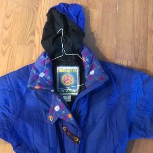 Girls Obermeyer one piece ski suit